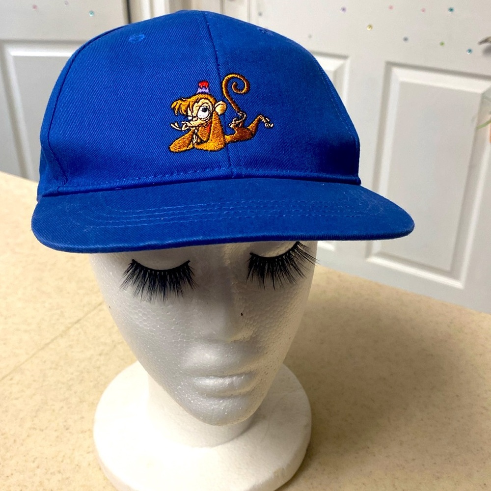 Disney Aladdin monkey Abu Hat Disneyland princess Jasmine the genie blue hat cap